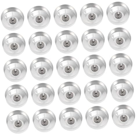 Angoily 100ensembles Chauffe Plat Bougie Contenant Alu Coupelle Vide Aluminium Pour Fabrication De Bougies Artisanales