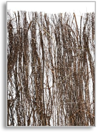HERSIG - Cañizo Jardin Ocultacion - Brezo Ocultacion Jardin Exterior (100x300x1 cm) - Valla de Brezo Resistente para Terraza Jardines - Cubre Balcones Exterior - Protector Visual y Privacidad