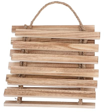 Yardwe Holz Rankgitter für Wand Montieren Hängeregal für Pflanzen Blumenständer für Blumentöpfe Hängender Topfhalter für Außenbereich Ständer für Zimmerpflanzen