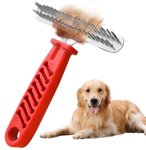 Rastrillo para Perros Peine Quita Nudos para Mascotas