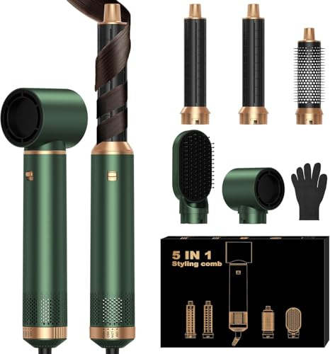 OKWRAP Haarstyler Hairstyler 5 in 1 Hair Styler Set 1000W Multistyler Haare