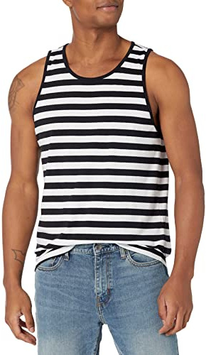 Amazon Essentials Hombre Camiseta de Tirantes de Ajuste Normal