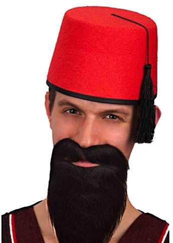 Carnival Toys Türkischer Filzhut rot