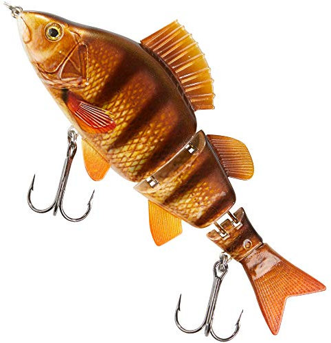 Balzer Shirasu Swimbait Pike Factory 15cm - Wobbler, Farbe:Barsch / 47g / Slow Sinking
