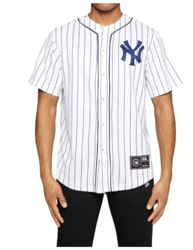Fanatics - MLB New York Yankees Core Franchise Jersey Hemd Farbe Weiß, Größe L