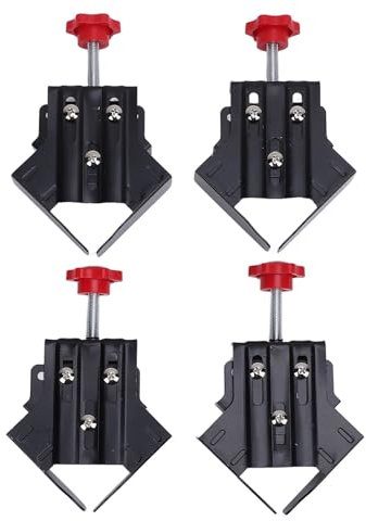 Morsetti Angolari 90 Gradi, 4 Pezzi Morsetti Ad Angolo Retto Per La Lavorazione Del Legno Set Di Morsetti Angolari Tipo Di Guarnizione Strumento Di Bloccaggio Per Saldatura,