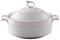 Tadoiooy Tureens, Soup Tureen Ceramic, 1.5L White Serving Bowls with Gold Border Double Handle Soup Tureen with Lid and Ladle Set for Pasta