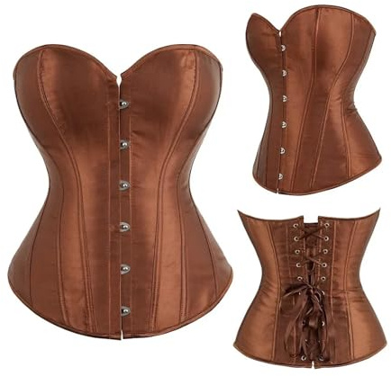 Damkorsett(Brown,2XL)