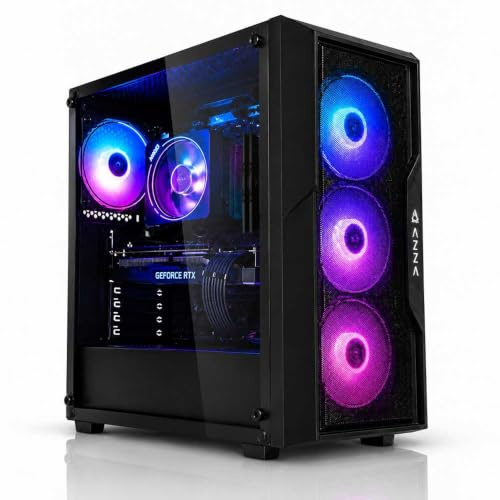 Megaport Gaming PC Jet II AMD Ryzen 5 5600 • GeForce RTX5060 8GB • 16GB DDR4 • 1000GB M.2 SSD • Luftkühlung • Windows 11 • Gamer PC Computer Gaming Rechner