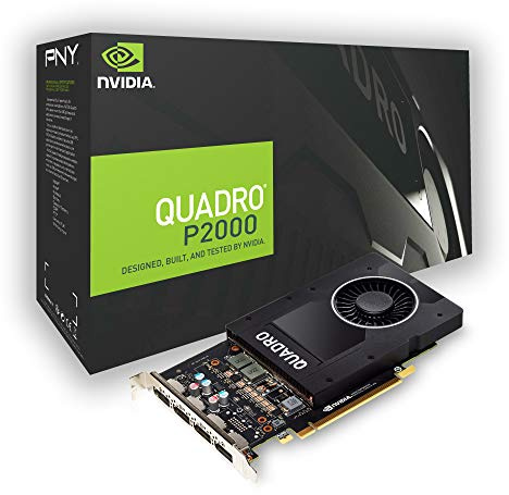 PNY Quadro P2000 5GB GDDR5 Schwarz
