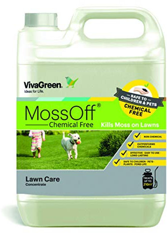 Lawn VivaGreen MossOff - 5 Litre Large Size