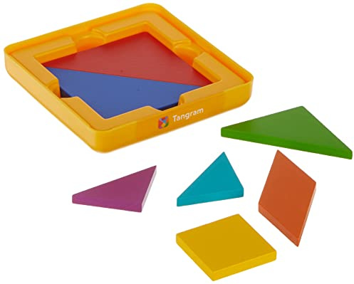 Osmo - Genius Tangram - Lernspiel - 6-10 Jahre - über 500 knifflige Puzzles - Formen und Farben - räumliches Denken, kreative Problemlösung - für iPad oder Fire Tablet - (Osmo Basis erforderlich)