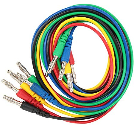Bananenkabel P1043 4 mm Bananenstecker Test Linie Spritzguss Stecker auf Stecker Multimeter Kabel