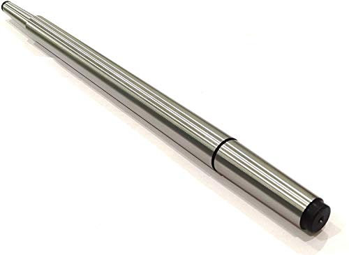 Präzisions-Drehbank-Ausrichtungs-Testbalken, Spanndorn hilft beim Ausrichten von Kopfplatte und Reitstock (Doppelende MT2 & MT3 (OAL 450 mm)