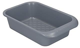 MasterClass Smart Ceramic Loaf Tin with Robust Non Stick Coating and PTFE, PFOA and BPA Free Non Stick, Carbon Steel, Stackable 2lb Bread Pan (23 x 15cm)