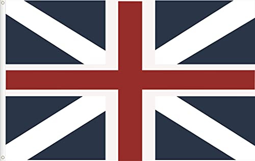 BANDERA DEL REINO UNIDO S XVIII. KING´S COLORS. CALIDAD RASO PREMIUM. TAMAÑO GRANDE 150X90