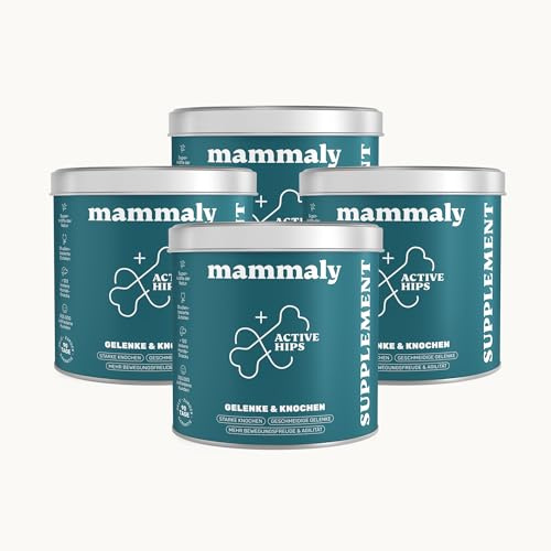 mammaly Active Hips® Gelenk-Komplex mit Grünlippmuschel & MSM (bis 220 Tage)