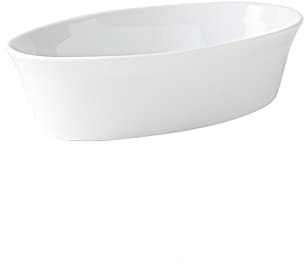 Juego de Platos Llanos Plato for servir, plato for servir, platos fríos, cubertería cuadrada de cerámica blanca, plato hondo for el hogar, cuenco for hornear, plato for hornear, cuenco for arroz al ho