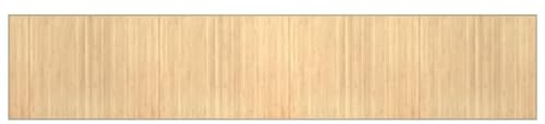 vidaXL Tappeto Rettangolare Natura Chiaro 80x400 cm in bambù, Tappeto Rettangolare, Tappeto da Salotto, Tappeto in bambù, Tappeto da Soggiorno