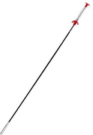Pince de plomberie – Attrape-cheveux pour tarière de vidange | Crochet de nettoyage d'égout à 4 griffes | Enlève les cheveux | Outil d'obstruction des cheveux pour la cuisine | Serpent de plomberie |