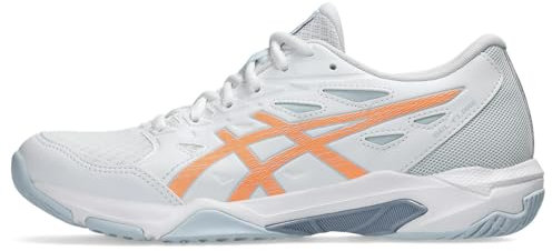 ASICS Gel-Flare, Zapatillas de vóleibol Mujer, White Bright Sunstone, 40 EU