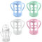 TEITEAI 4 Pack Silicone Sleeves for Philips Avent Glass Bottles 8oz, Silicone Bottle Sleeve Compatible with Avent Natural Glass Baby Bottles 8oz, Anti-Breakage Sleeves for Moms, BPA Free