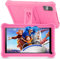 Tablet per bambini 7 pollici Android 13 Tablet con Display IPS, 8GB RAM+64GB ROM(128 GB Espandibile), Controllo Parentale, Bluetooth, WiFi, App Pre-installed, Tablet Educativo con Custodia（Pink）