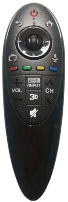 Control Remoto Universal Compatible con televisores LED 3D Inteligentes 4K de Las Series 49UB8500, 55UB8500, UB9500, UB8500UHD y UB9800