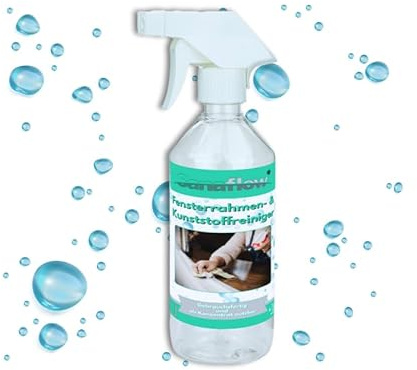 500ml Spezialreiniger für Fensterrahmen aus Kunststoff und Aluminium – Langanhaltender Schutz & einfache Anwendung