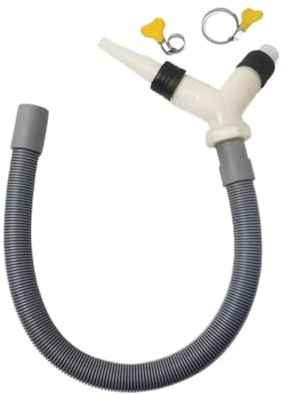 Juego de lavado y secado con tubo de drenaje doble de entrada y salida, desagüe de tres cabezales for lavadora, tubo de drenaje for secadora, dos