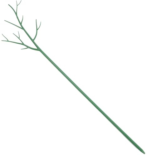 IWOWHERO Tuteur pour Plantes Grimpantes en Plastique Rigide PP Support à Fourche 100 CM Treillis de Jardin pour Balcon et Pot Piquet Unique Stable pour Fleurs et Plantes Grimpantes
