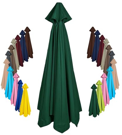 Replacement parasol canopy 8 arms 6 arms 2.0m/2.15m/2.3m/2.5m/2.7m/3.0m/3.5m/4.0m Garden Umbrella Replacement Cover Fabric Patio Umbrella Fabric Canopy Cover For garden parasol