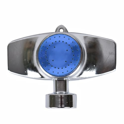 Cabezal de aspersor de metal, aspersor de césped ajustable de 360° para área pequeña que crea un patrón circular perfecto, riego suave y uniforme para plantas delicadas, patios, jardines y patios