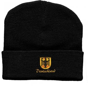 Hip-Hop Mütze Wappen Deutschland 56426 schwarz