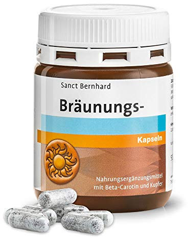 Cápsulas para Bronceado con Betacaroteno y Cobre – 90 Cápsulas Autobronceador Natural, Prolonga el Bronceado y Protege la Piel, Bronceador Nutritivo para Pigmentación Saludable | Para 3 Meses