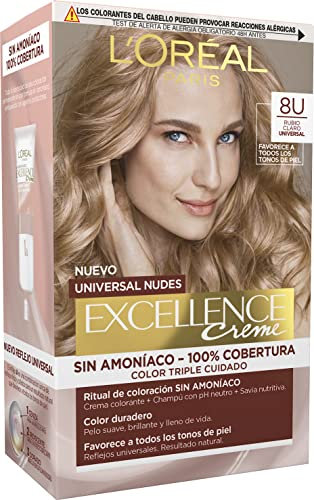 L'Oréal Excellence Universal Nudes Rubio Claro 8U 550