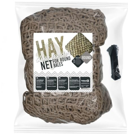 Hay Slowfeeder net speciaal voor ronde baal