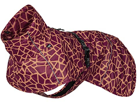 Rukka Pets HAYTON WARM Raincoat Regenmantel für Hunde Karminrot 35