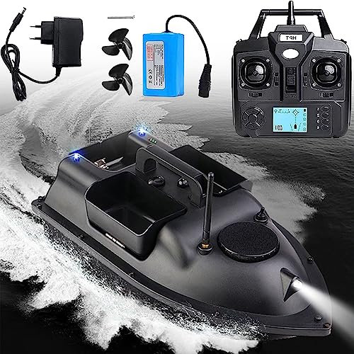 Angelköderboot, Rc-Boot, Gps-Positionierung, Automatische Kreuzfahrt, Fischfinder – Kabelloser Angelköder, Köderboot, Fischfinder, Köderboot 2,0 Kg Mit Akku Mit Großer Kapazität,12000mAh-1battery