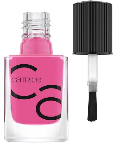 Catrice CATRICE ICONAILS Gel Lacquer, Nagellack, Nr. 157, Pink, langanhaltend, glänzend, acetonfrei, vegan, ohne Mikroplastikpartikel, ohne Konservierungsstoffe, 1er Pack (10.5ml)