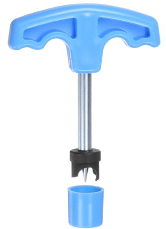 QUARKZMAN Foro Punzone Automatico Irrigazione 16mm PE Tubo Blu | Foro Apertura Multiuso Automatico, Tubo Punzone Strumento, Goccia Irrigazione Parti per Prato Giardino
