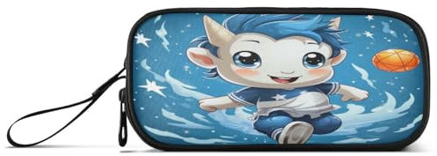 Meer-Cartoon-Einhorn Federmäppchen Federtaschen Mäppchen Schlamperbox Tasche für Jungen Mädchen Schüler