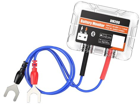 Wilgure Multifunktions-12-V Batterietestgerät Autobatterie Gesundheitsmonitore Unverzichtbares Werkzeug Für Autoenthusiasten Und Reparaturleute