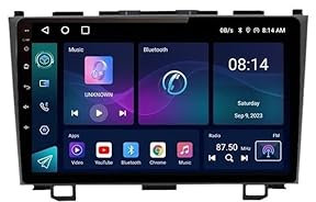Generisch Autoradio kompatibel für Honda CRV CR-V 2006-2012 Multimedia-Videoplayer CarPlay Navigation GPS 4G Android 12 2Din Steuergerät