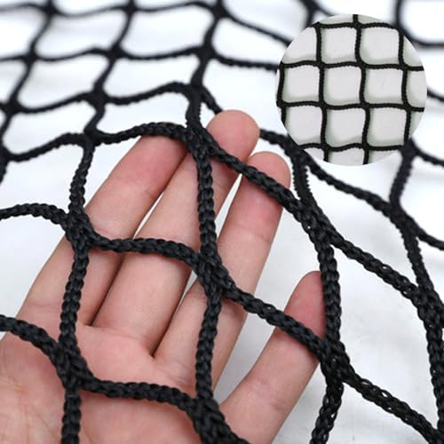 Kamanan Sicherheitsnetz Kinder, Geländerschutznetz für Kinder/Kleine Haustiere, Rausfallschutz Treppenschutznetz, Knotenlos Universal Sicherheitsnetz, Knotenloses Polyester Sportnetz (1,5x4 m)