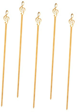TOYANDONA 5pièces De Barbecue Acier Inoxydable Brochette De Barbecue Réutilisable Barre De Pour Cuisson Uniforme