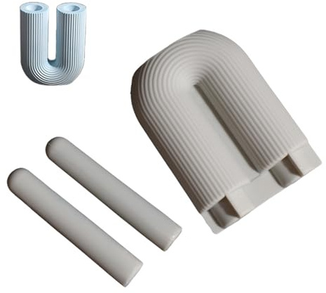 Moule en silicone robuste pour créer des supports géométriques uniques en forme de U pour des occasions spéciales Moule réutilisable