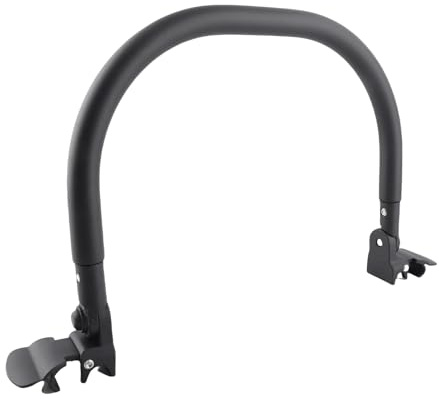 Pare-chocs de poussette de bébé à angle réglable, accoudoir de poussette à poignée en silicone confortable, barre transversale de rangement pratique pour poussette de bébé YOYO 1
