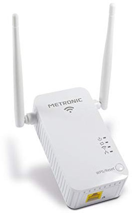 Metronic 495432 ripetitore Wi-Fi 300 Mbps Bianco