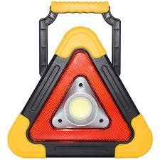 AVOLIO AV Triangolo Auto Emergenza a LED Multifunzione a Ricarica Solare per Auto Bordo Strada a Luce Riflettente per Pericolo